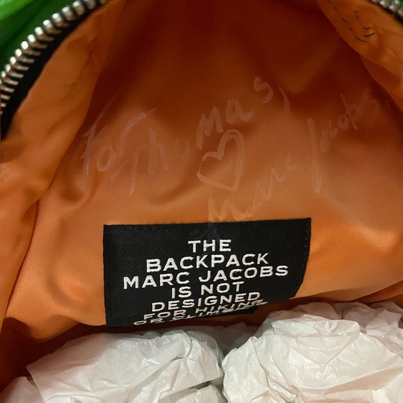 One-of-a-Kind Couture Marc Jacobs Backpack, Signed by Marc Jacobs - Picture 8 of 11